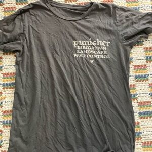 Punisher Women's Gray Short Sleeve Tee